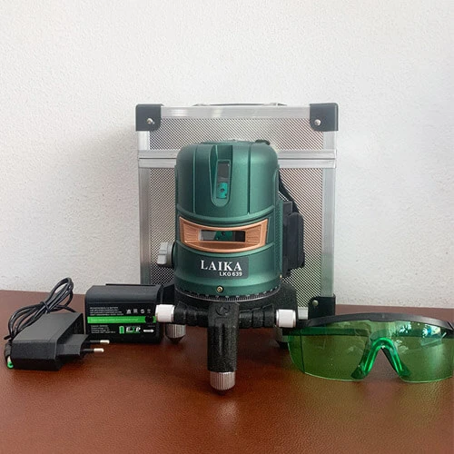 Máy Cân Bằng Laser Laika 5 Tia Xanh